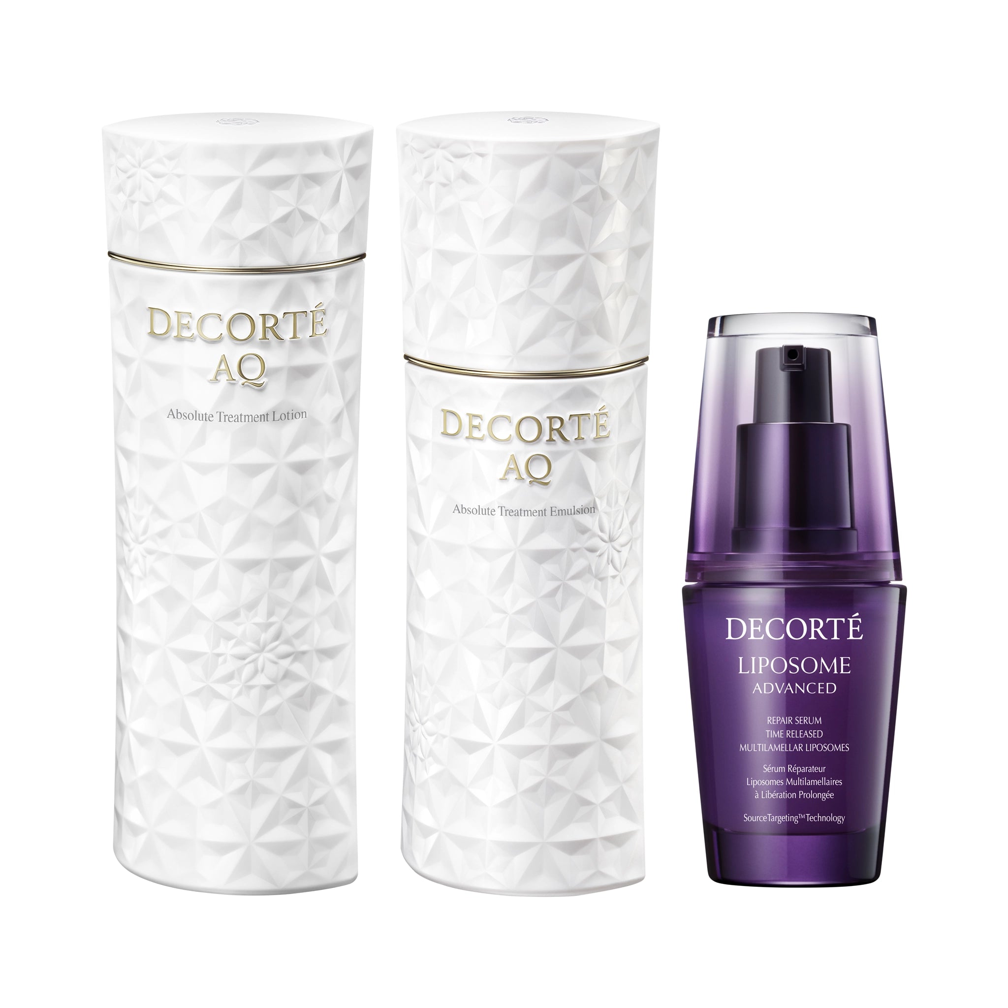 DECORTÉ Trio Essentiel : Layering Anti-Âge