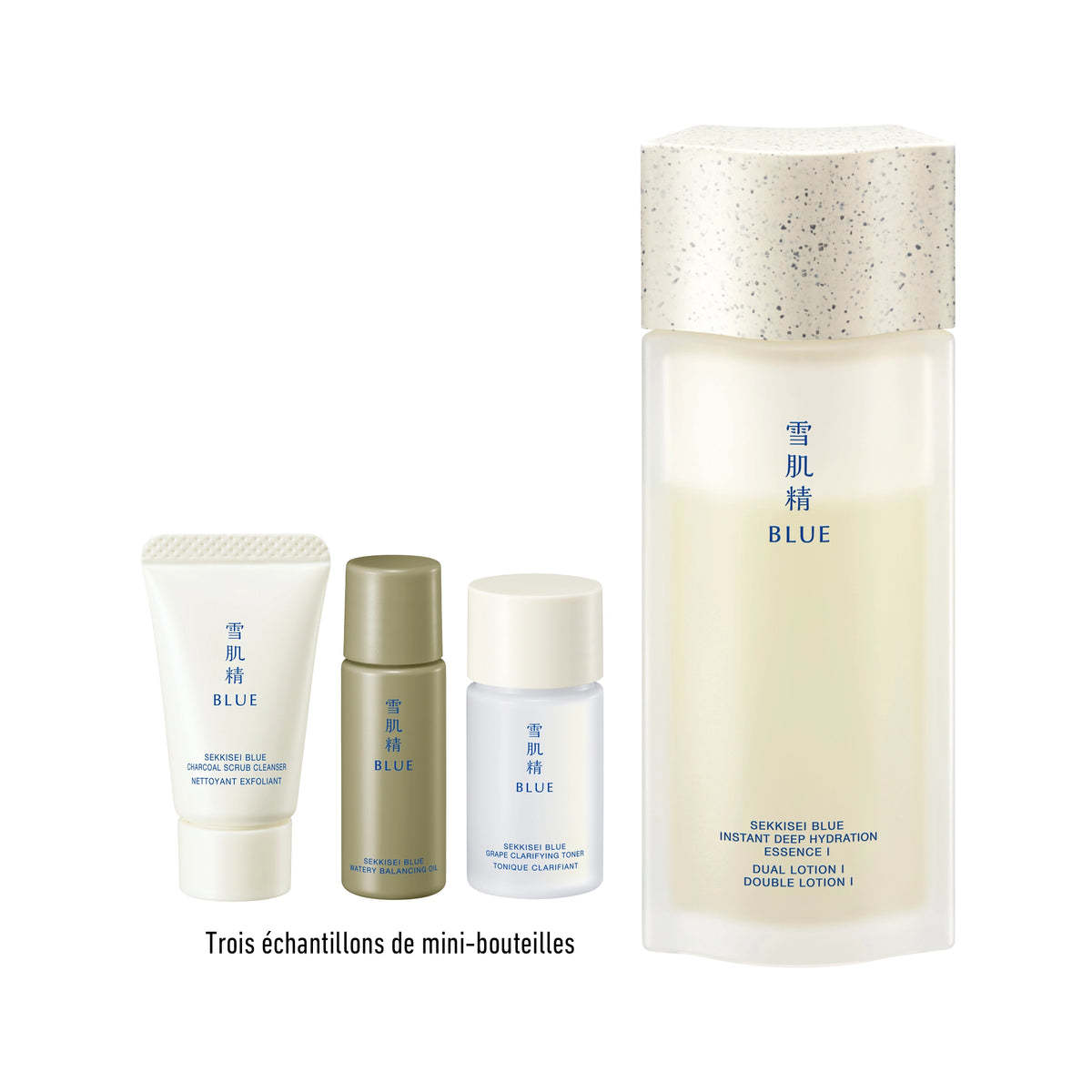 SEKKISEI BLUE Double Lotion I + 3 Miniatures Offertes