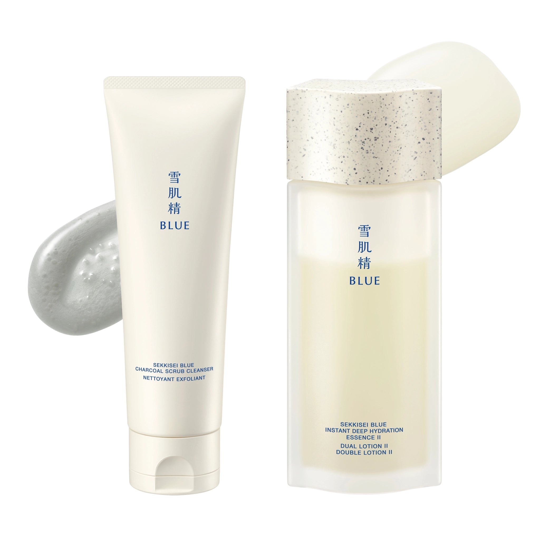 SEKKISEI BLUE Duo Peau Nette & Hydratée