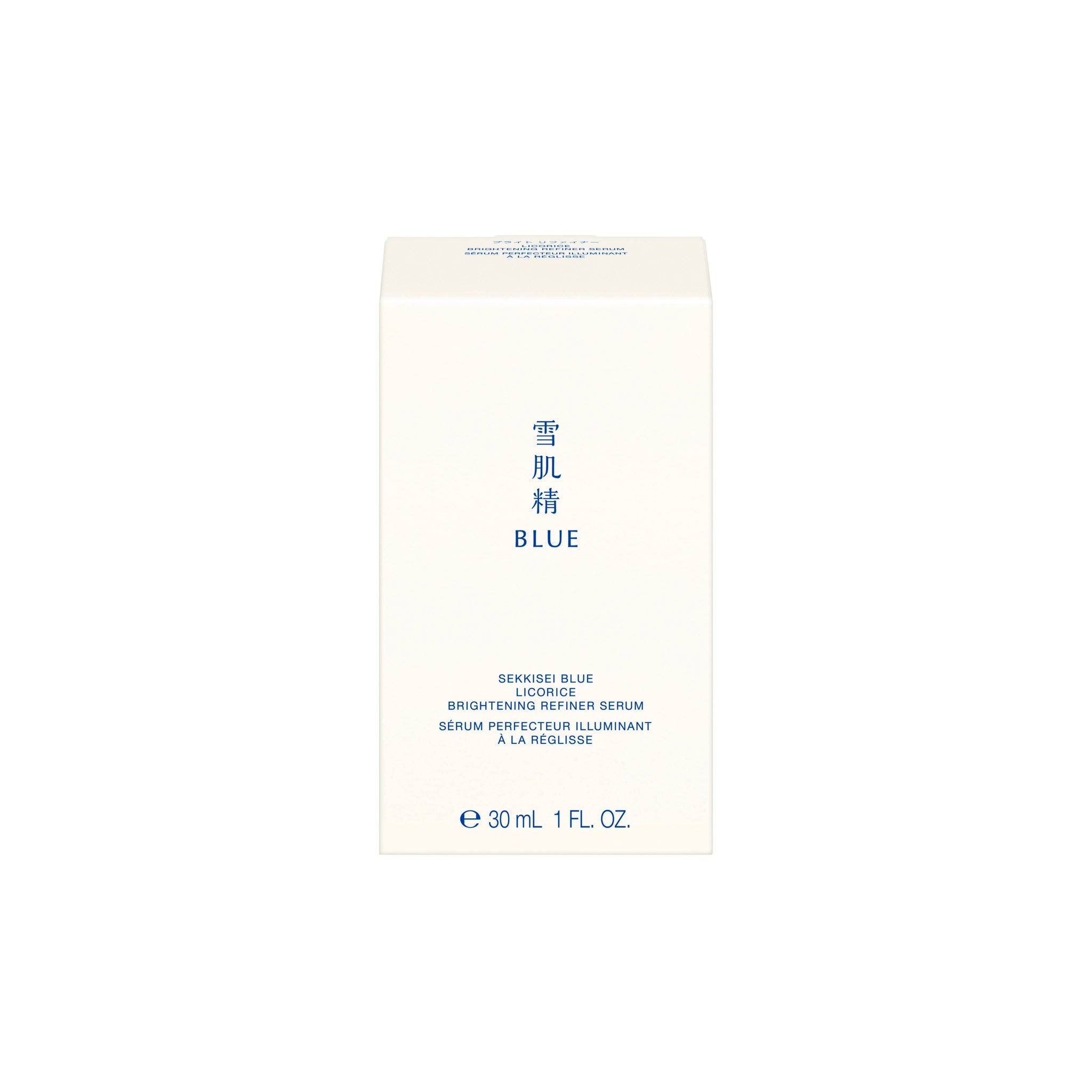 SEKKISEI BLUE Sérum Perfecteur Illuminant à la Réglisse 30ml