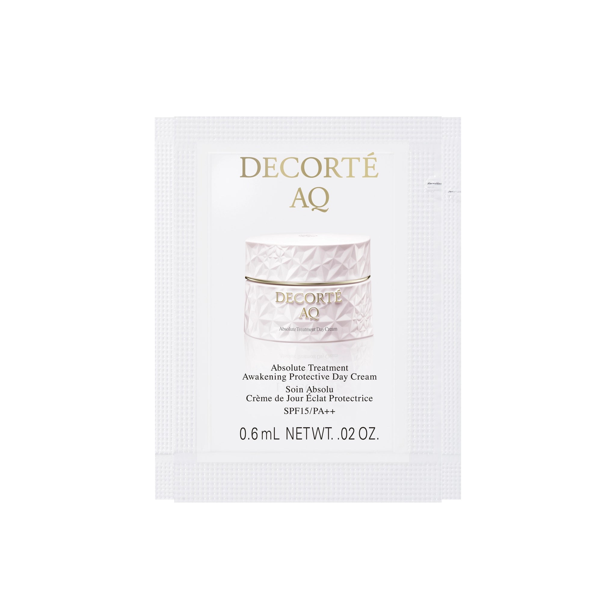 Decorté AQ Soin Absolu Crème de Jour Éclat Protectrice SAMPLE